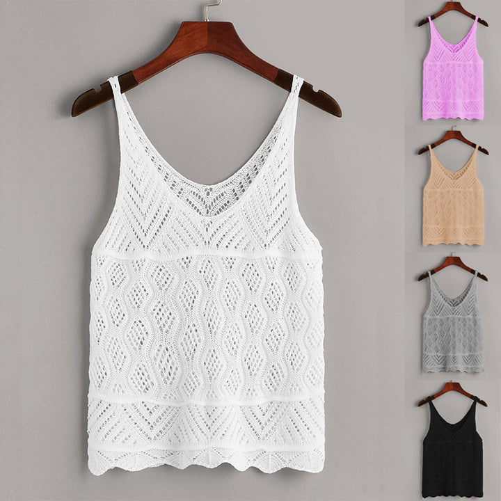 Women lightweight crochet top Amarae