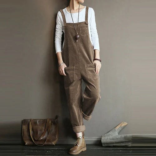 Amarae | Casual Corduroy Jumpsuit