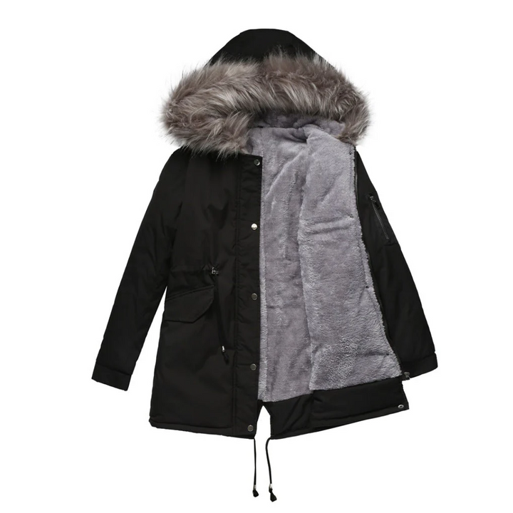 Lune London | Winter Parka Jacket with Buttons Down