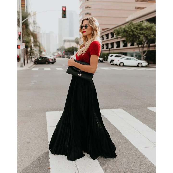 Lune London | Longer Pleated Skirt