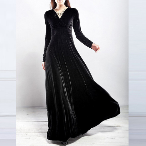 Lune London | Glamorous Chic Dress with Thick V Neck