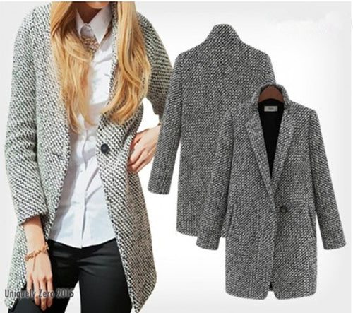 Ladies Elegant Blazer with structured design and chic fashionable accents