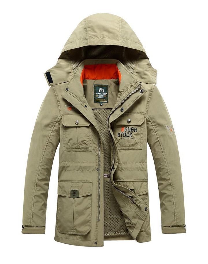 Functional waterproof jacket for men Amarae