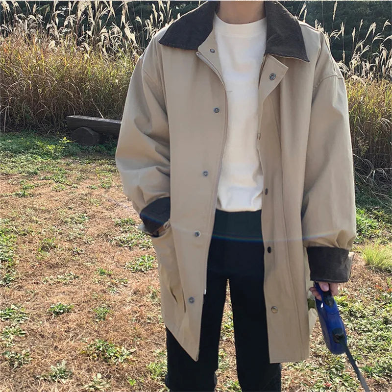Amarae | Women's vintage-style jacket with a turn-down collar and large pockets