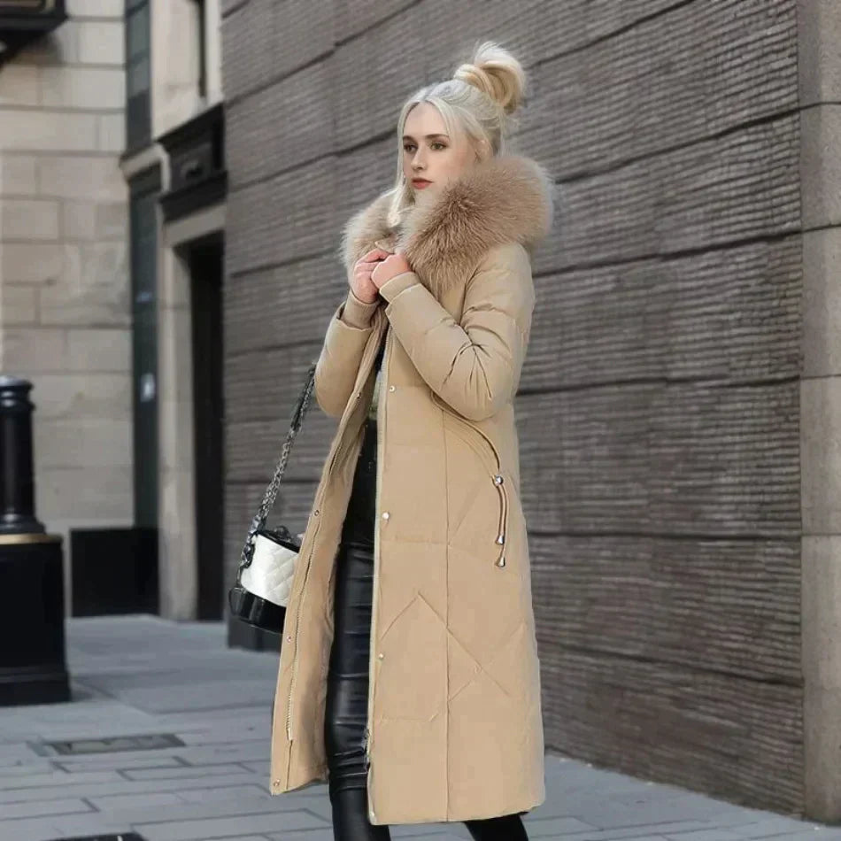 Lune London | Fashion Fur Coat - White - Chic and Warm