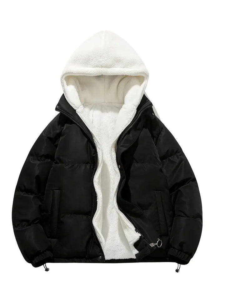 Amarae | Winter fleece jacket with hood - Stylish and warm for winter