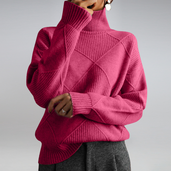 Lune London | Women's Comfortable Roll Neck Sweater