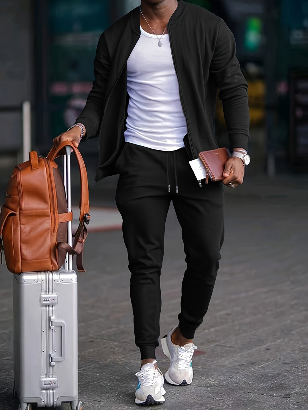 Lune London | Men's Casual Two-Piece Travel Set for Men Comfortable