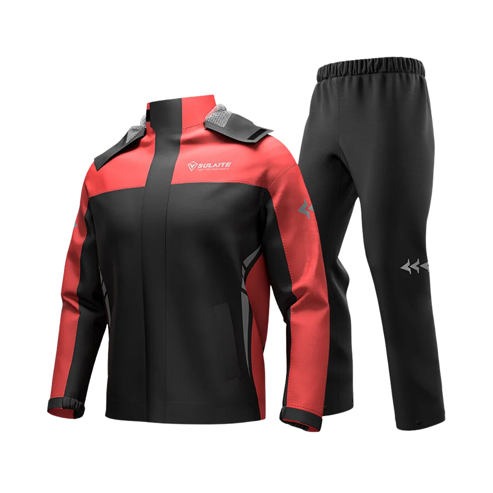 Amarae | Unisex waterproof and breathable motorcycle rain jacket - Lightweight design