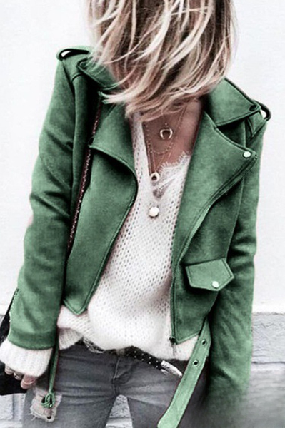 Amarae | Elegant leisure jacket with patchwork elements