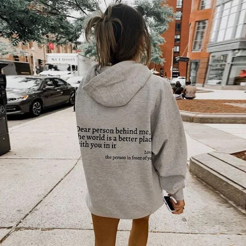 Lune London | "Dear Person Behind Me" Hoodie
