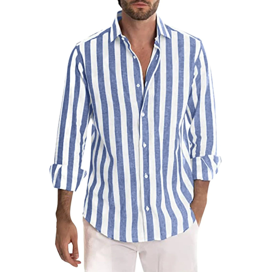 Lune London | Stylish Striped Linen Shirt for Men