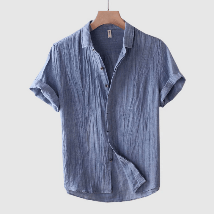 Amarae | Short Sleeve Linen Shirt