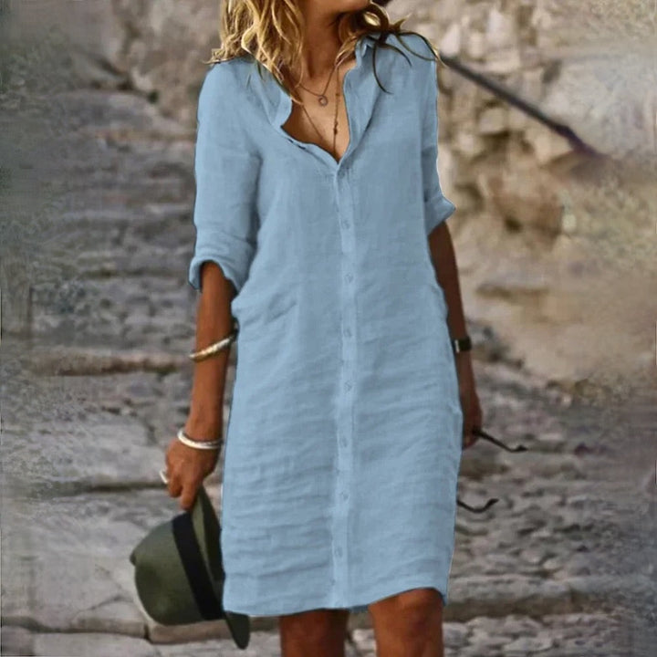 Lune London | Cotton Linen Women Dress