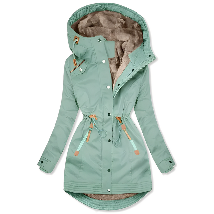 Chic Und Stil | Stylish Weatherproof Parka Jacket for Women