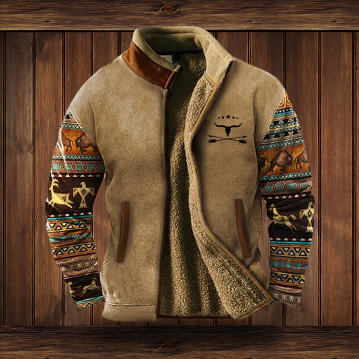 Men’sMerino Fleece Jacket for Outdoor Warmth & Comfort | Lune London