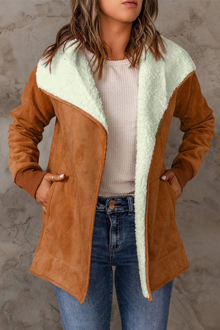 Amarae | Elegant long sleeve down jacket with fitted cut