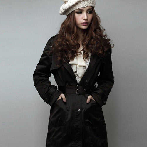 Amarae | Faux Fur Lined Parka Hooded Parka Up To The Middle Of The Thigh
