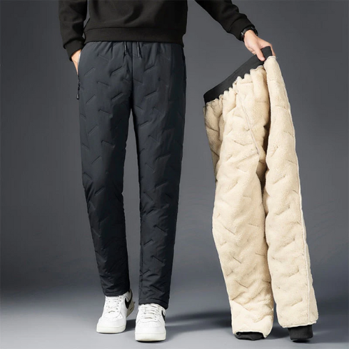 Lune London | Men's Double Layer Pants - Fleece Lined & Stylish Design