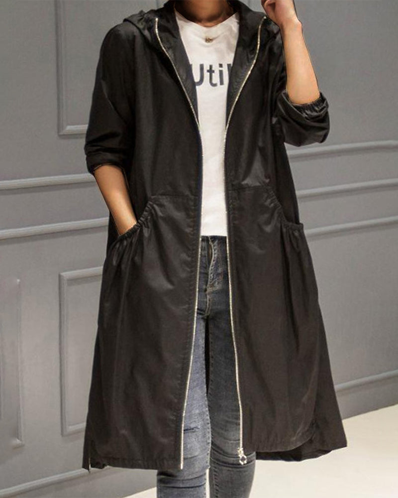 Lune London | Waterproof Long Trench Coat With