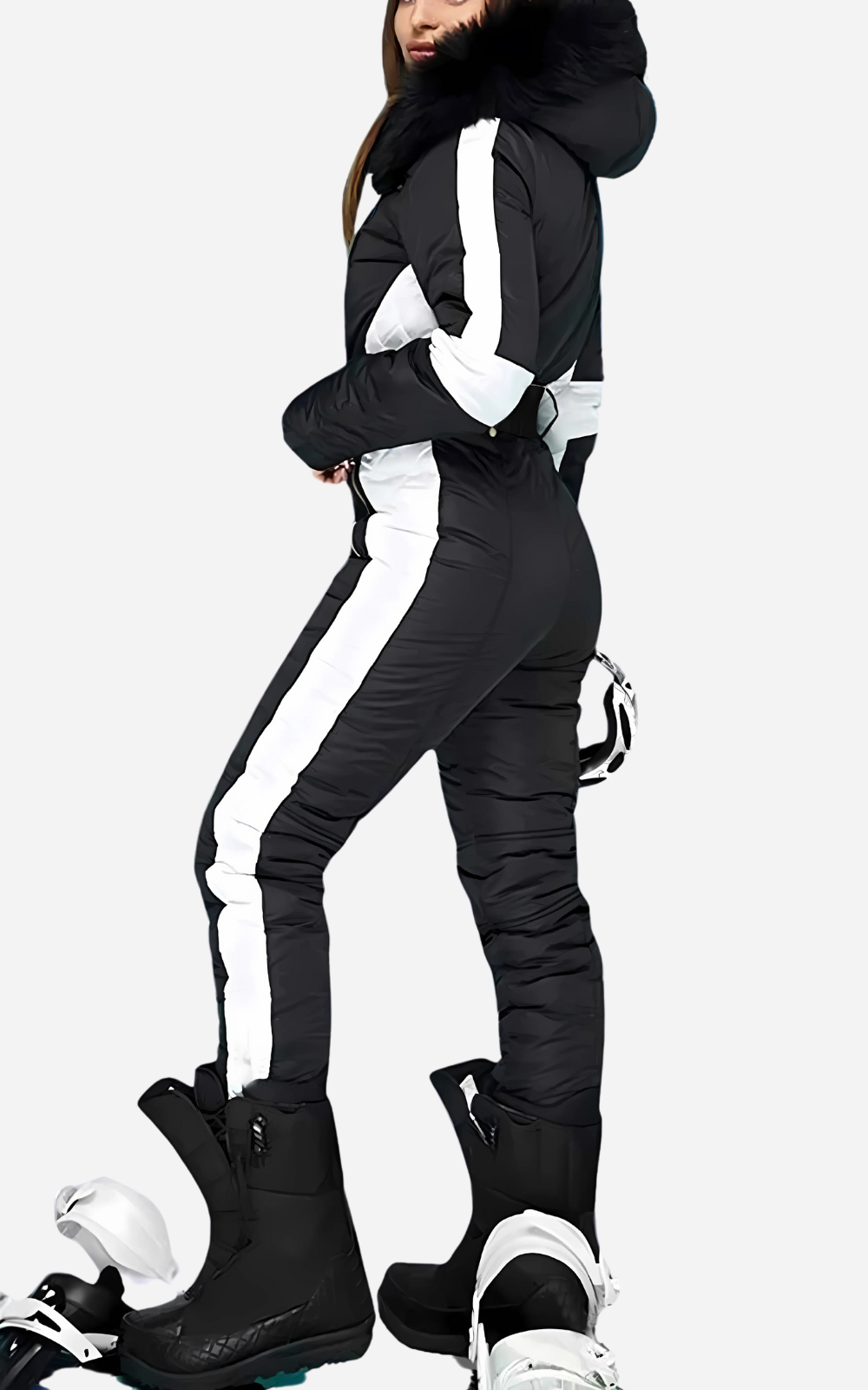 Amarae | Ski Overall 1 Piece with Belt Ladies Elegance and Warmth