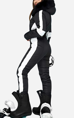 Amarae | Ski Overall 1 Piece with Belt Ladies Elegance and Warmth