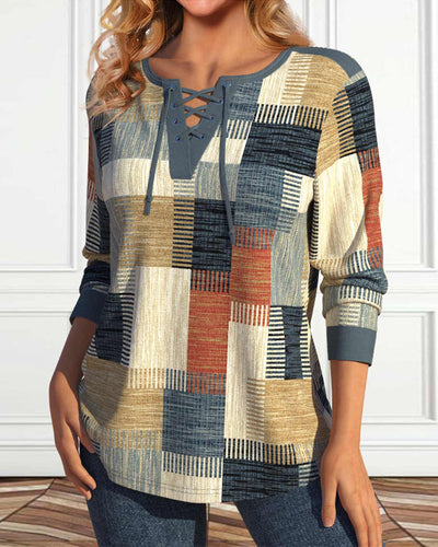 Amarae | Geometric Print For Tying