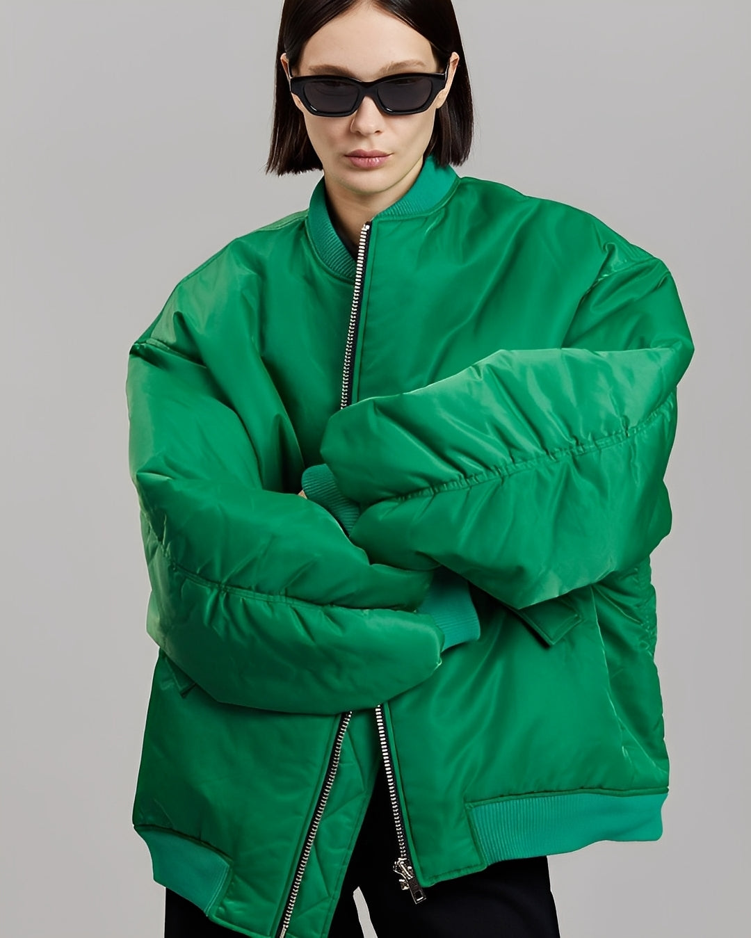 Amarae | Casual Oversized Bomber Jacket for Women
