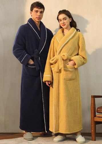 Amarae | Stylish Thick Over-Knee Plush Bathrobe