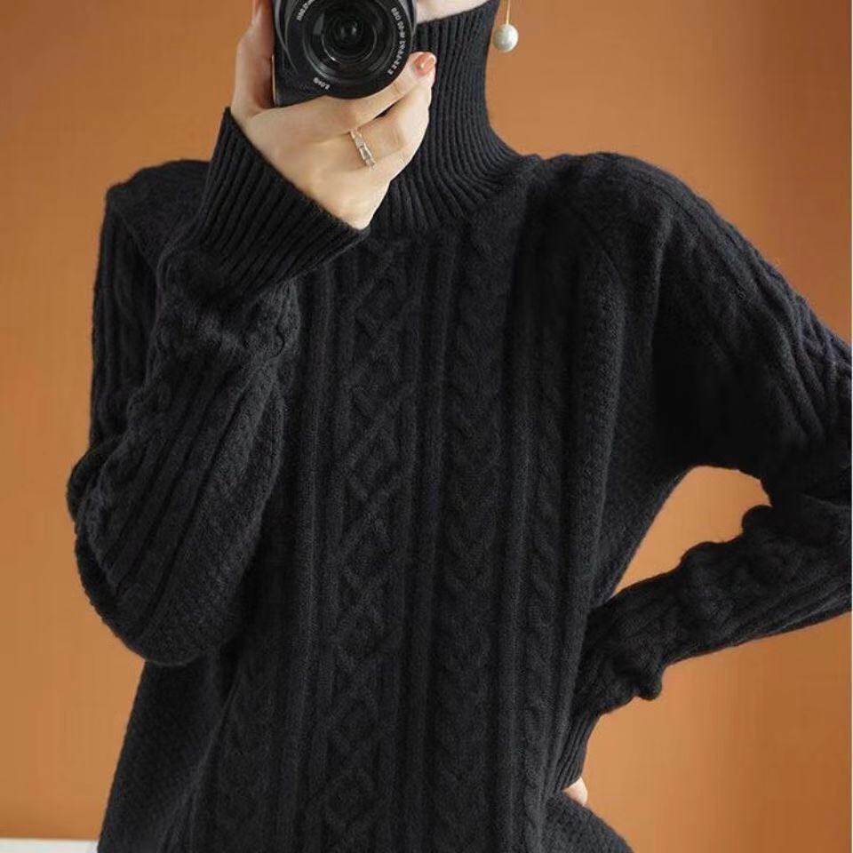Lune London | Knitted Roll Neck Sweater