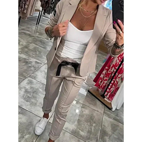 Chic Und Stil | Casual Two-Piece Suit