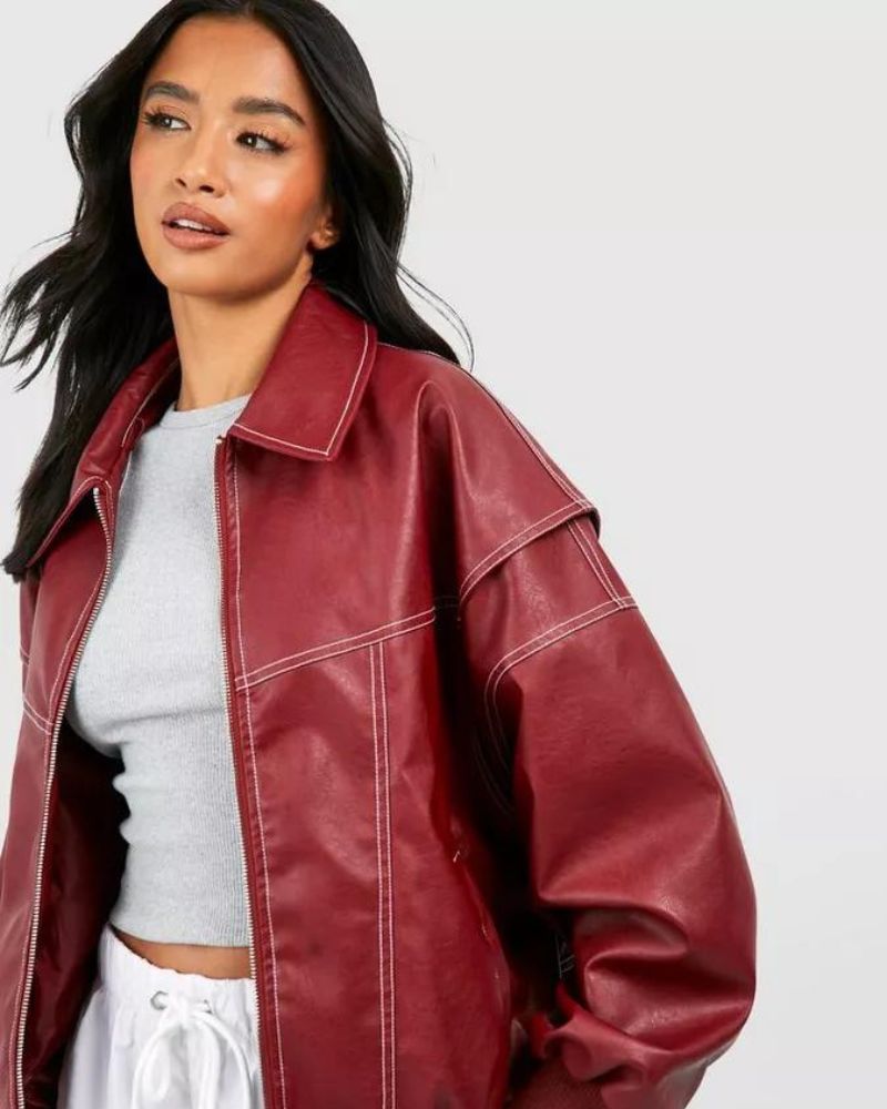 Amarae | Chic leather jacket for women