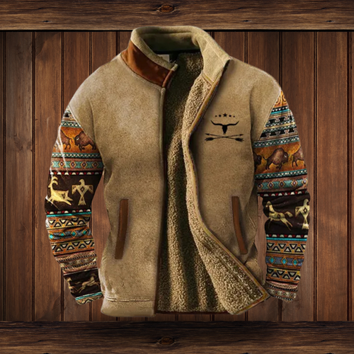 Men’s Merino Fleece Outdoor Jacket with Lightweight Insulation & Breathable Design | Amarae