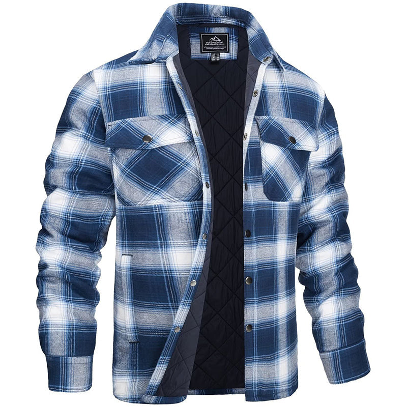 Lune London | Men's Lumberjack Jacket in Checked Design