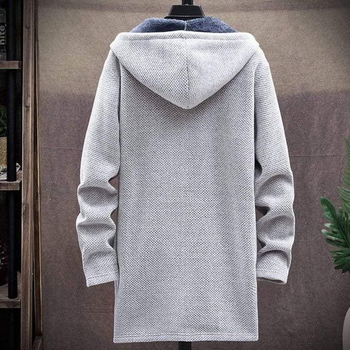 Amarae | Jacket - Wool Blend - Drawstring Hood - Lined and Warm - Zipper & Side Pockets