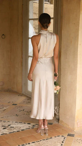 Amarae | Elegant Satin Dress