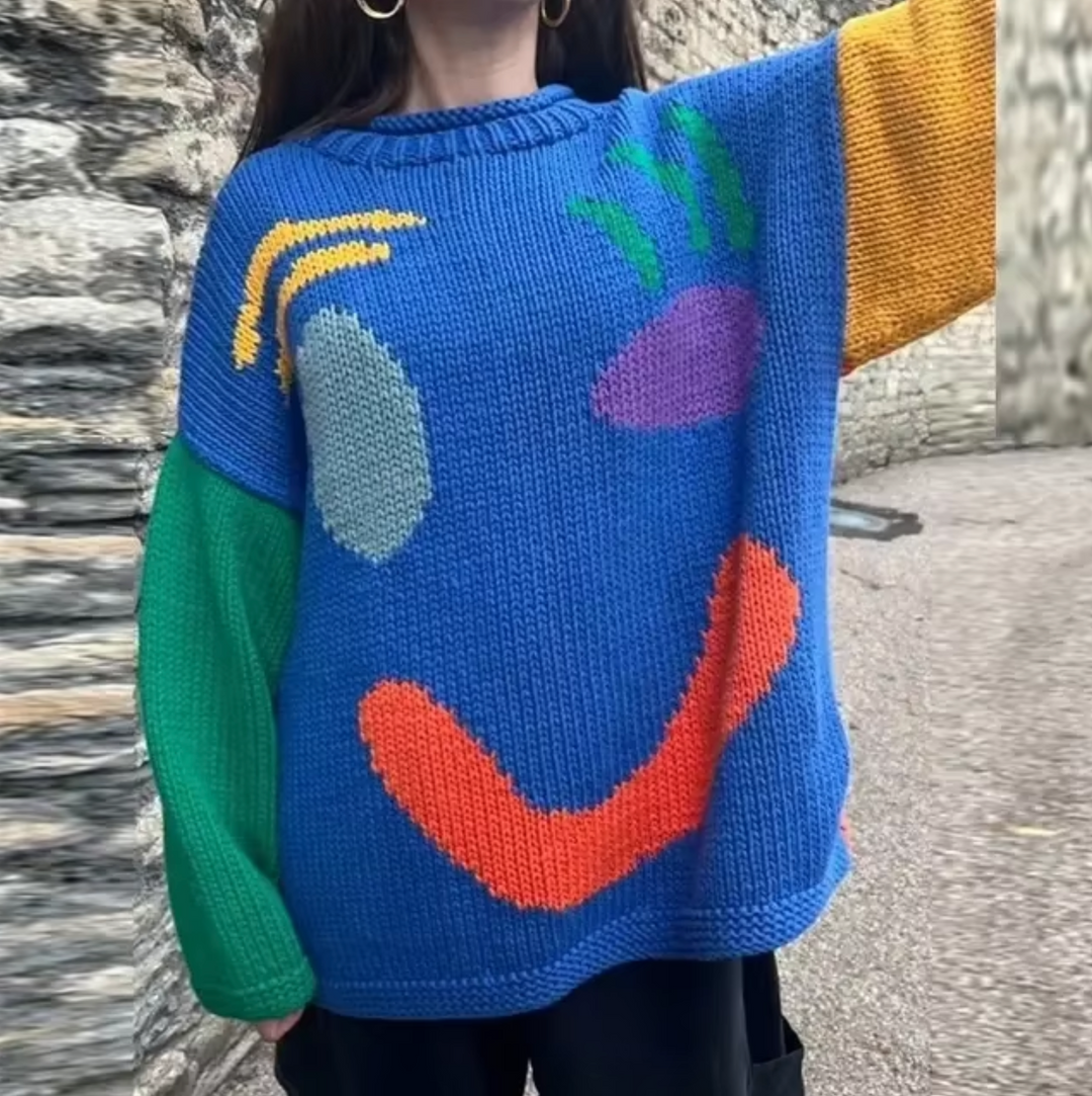 Lune London | Cozy oversized cotton knit sweater