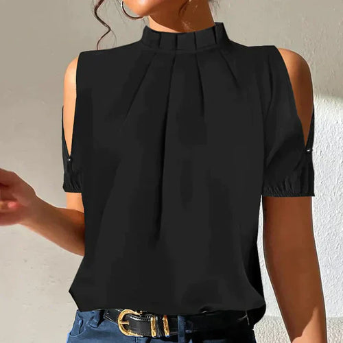 Amarae | and Comfort Elegant Off-Shoulder Women's Top