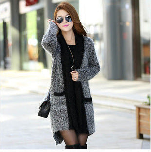 Cardigan Fluffy Femme avec Poches Pratiques et Design Décontracté Chic & Stil