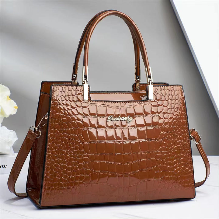 Amarae | Handbag Made Of Shiny Crocodile