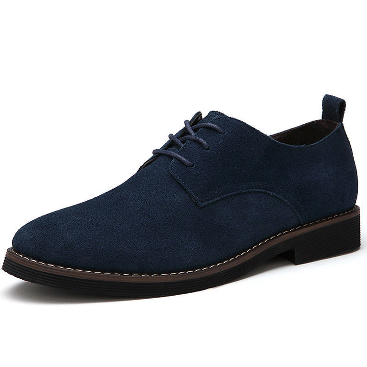 Men's Suede Classic Lace-Up Shoes Lune London