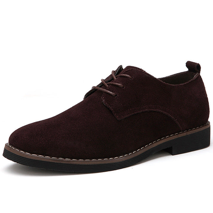 Men's Suede Classic Lace-Up Shoes Lune London