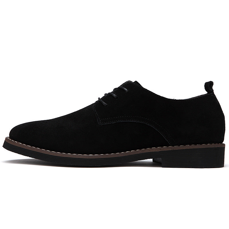 Men's Suede Classic Lace-Up Shoes Lune London
