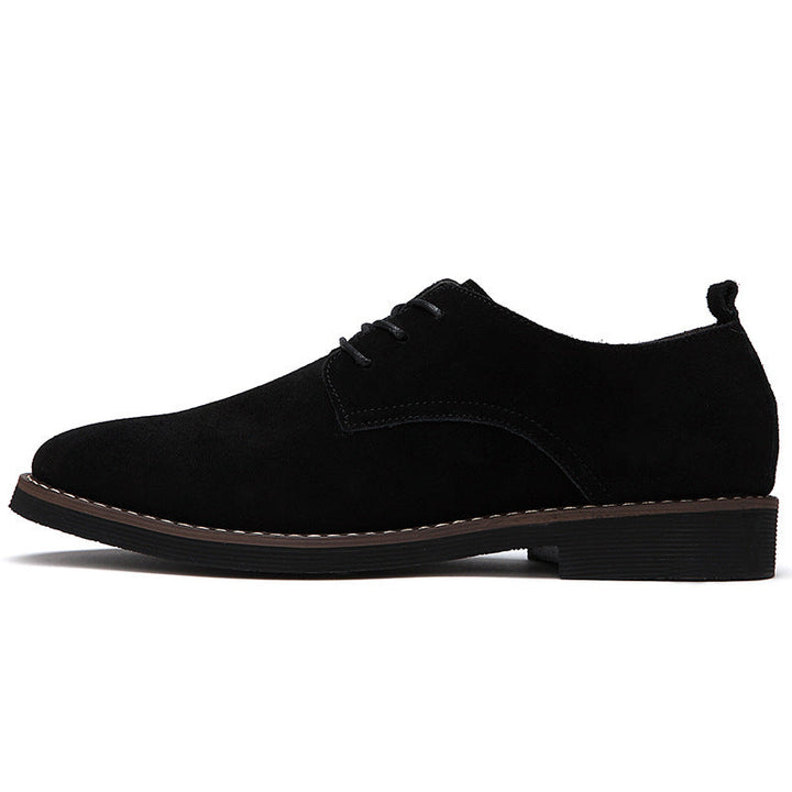 Men's Suede Classic Lace-Up Shoes Lune London