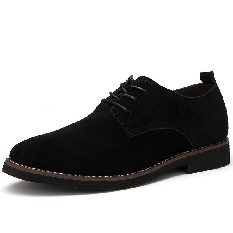 Men's Suede Classic Lace-Up Shoes Lune London