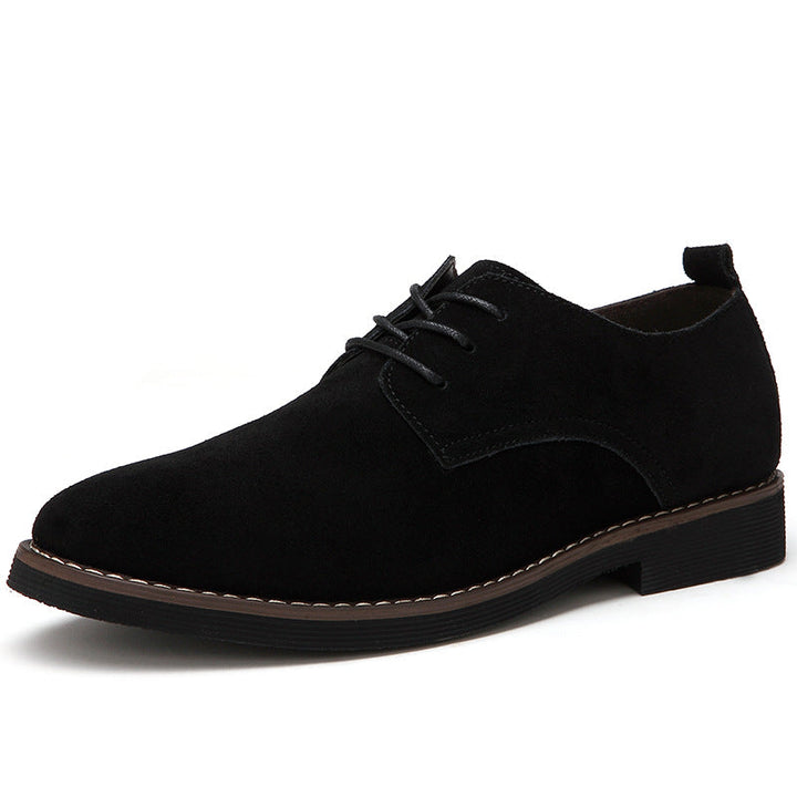 Men's Suede Classic Lace-Up Shoes Lune London