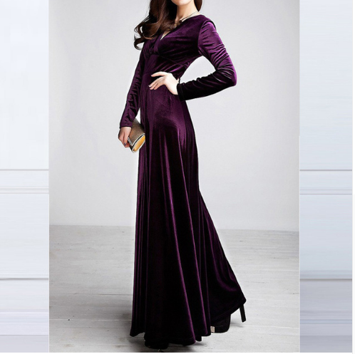 Lune London | Glamorous Chic Dress with Thick V Neck