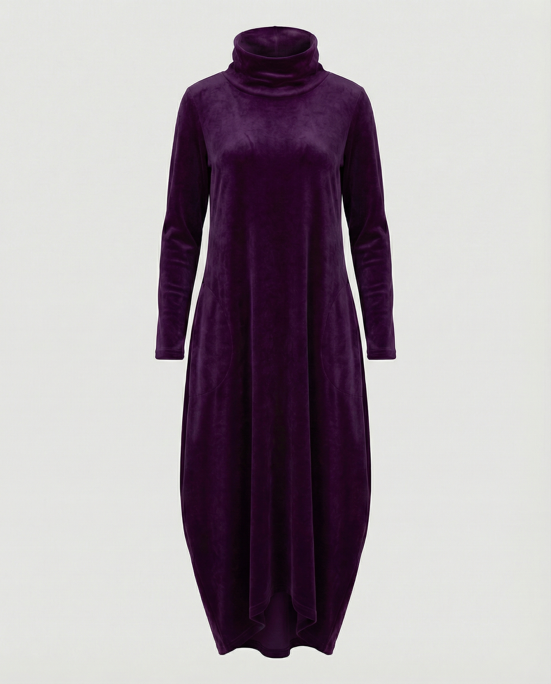 Women’s Elegant Velvet Dress with Pockets for Everyday & Events | Lune London