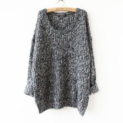 Pull en maille épaissie pour femmes avec coupe ample et une structure de point attrayante Chic & Stil