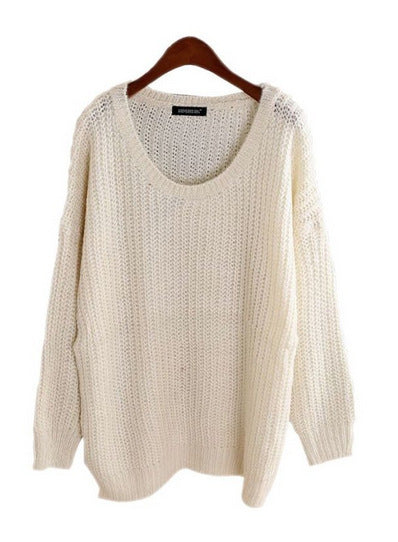 Pull en maille épaissie pour femmes avec coupe ample et une structure de point attrayante Chic & Stil